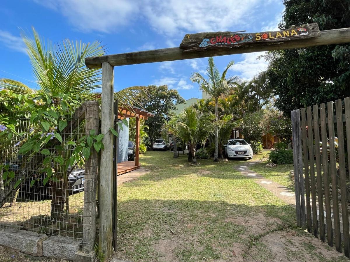 Chalés Solana localizados 50 metros do mar Garopaba Exterior foto